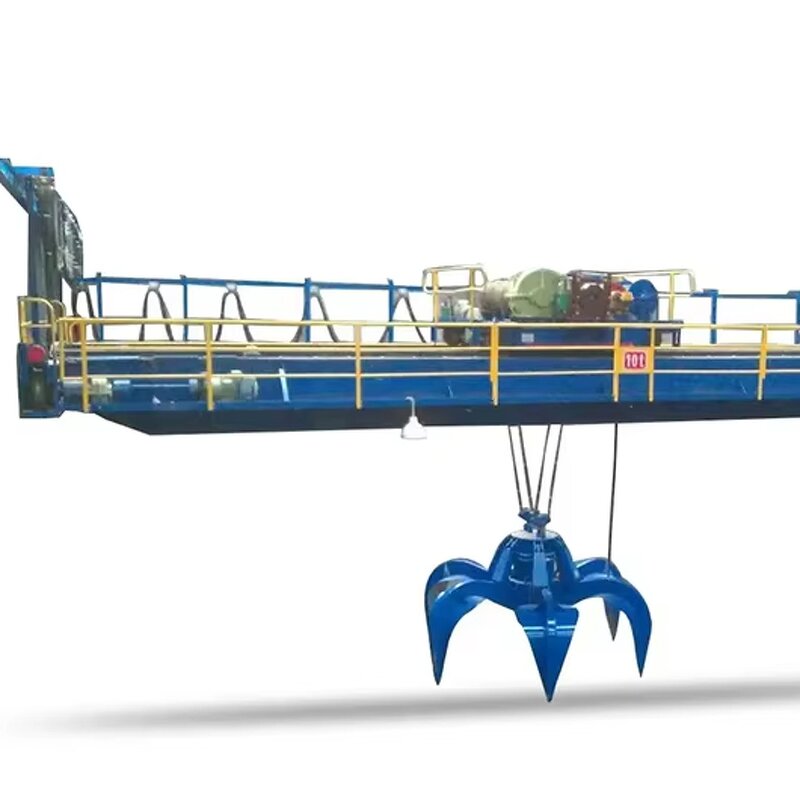 Double Girder Bridge Crane Manufacturer - QZ Grab Bucket Customizable