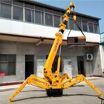 Mini Crawler Spider Crane Manufacturer - 8-12 Ton Glass Lifting Robot