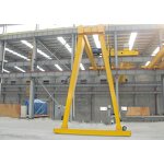 Mobile Semi Gantry Crane Supplier - 5 Ton Rail Mounted Double Girder