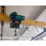 Single Girder Bridge Crane Manufacturer - LDC Type 16 Ton Low Headroom