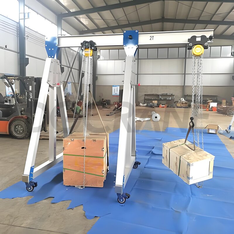 Mini Gantry Crane Manufacturer - 1.5-3 Ton Single Beam Portable China