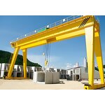 Double Girder Gantry Crane Factory - 50-200 Ton MG Rail Traveling Cabin