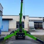 Crawler Crane Supplier - 3-8 Ton Portable Mini Spider Jib Crane