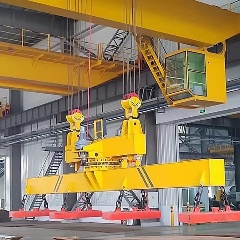 Electromagnetic Bridge Crane Supplier - QC Model 20 Ton Steel Coil Clamp