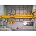 Grab Bucket Overhead Crane Supplier - QZ Waste Handling Power Plant