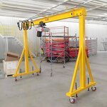 Portable Gantry Crane Supplier - 5 Ton A-Frame Mobile Mini Lifting