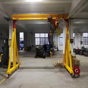 Indoor Gantry Crane Factory - 1-5 Ton Small Workshop Portable