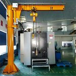 Hydraulic Jib Crane Supplier - 8 Ton Freestanding Heavy-duty Direct