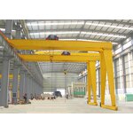 Semi Gantry Crane Manufacturer - Single Beam Mobile Half Door 3-25 Ton