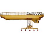 Electromagnetic Bridge Crane Supplier - QC Model 20 Ton Steel Coil Clamp