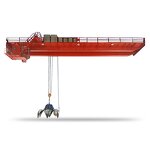Double Girder Bridge Crane Manufacturer - QZ Grab Bucket Customizable