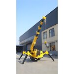 Crawler Spider Crane Supplier - 8-12 Ton Glass Robot CE Vital Components
