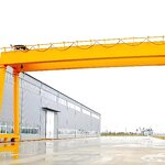 Double Girder Gantry Crane Factory - 50-200 Ton MG Rail Traveling Cabin