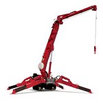 Crawler Crane Supplier - 3-8 Ton Portable Mini Spider Jib Crane