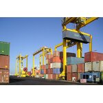 RTG Crane Manufacturer - 20 Ton Rubber Wheeled Double Beam Container