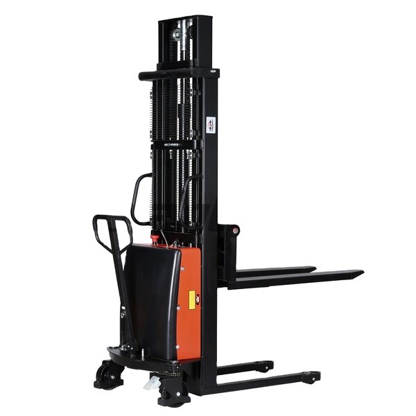 Electric Walking Stacker Manufacturer - 1 Ton Electric Forklift