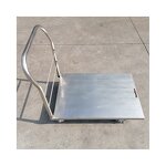 Plastic Platform Trolley Supplier - Two Layer Industrial Tool Cart