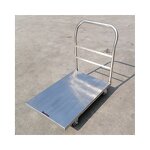 Plastic Platform Trolley Supplier - Two Layer Industrial Tool Cart