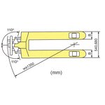 Galvanized Pallet Truck Manufacturer - 2000kg Hydraulic Hand Truck