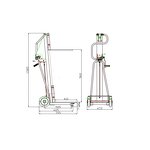 Manual Stacker Supplier - Straddle Leg Hand Winch