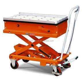 Mobile Transfer Lift Table Factory - Hydraulic Scissor Lift with Wheels