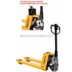 Semi Electric Pallet Truck Factory - Lithium Battery Power