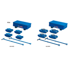 Machine Moving Skate Factory - Heavy Duty Construction Roller Skate