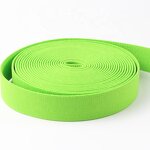 Polyester Webbing Stripe Factory - Light Green 25*2mm with Plastic Support