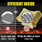 BBQ Grill Brush Manufacturer - Bristle-Free Aramid Fiber Scraper Head