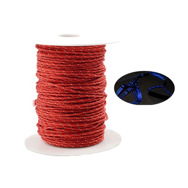 Reflective Rope Manufacturer - Polyester UHMWPE Paraglider Winch Towing