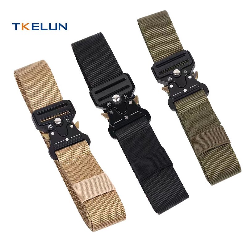 Nylon Webbing Belt Manufacturer - Fashion Adjustable Zinc Alloy Buckle