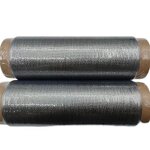 Conductive Spun Yarn Supplier - 316L Stainless Steel Fiber for Sewing