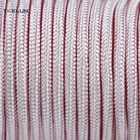 Polyester Rope Manufacturer - Solid Braided 5mm Pink Color Custom