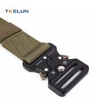 Nylon Webbing Belt Manufacturer - Fashion Adjustable Zinc Alloy Buckle