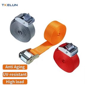 Cam Buckle Tie Down Supplier - 25mm Polyester Webbing Lashing Belt