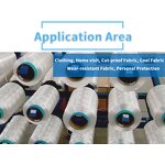 UHMWPE Fiber Yarn Factory - High Tenacity 100-3000D Color Optional