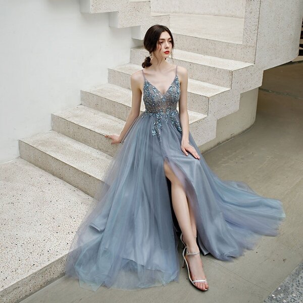 Evening Dress Manufacturer - OEM/ODM One Shoulder Strapless Fairy Banquet Dress