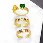 Jewelry Set Manufacturer - OEM Custom Three-Piece Wedding Knot Ring Earrings Set