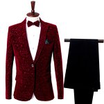 Men's Suit Manufacturer - OEM/ODM Slim Three-Piece Studio Stage Performance Suit