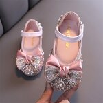 Girl Princess Shoes Manufacturer - OEM/ODM Sequin Rhinestone Shiny Dancing Shoes