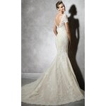 Mermaid Wedding Dress Manufacturer - OEM/ODM Elegant Lace V-Neck Wedding Gown