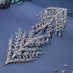 Bridal Hair Accessories Manufacturer - OEM/ODM Rhinestone Cross S Curved Headband