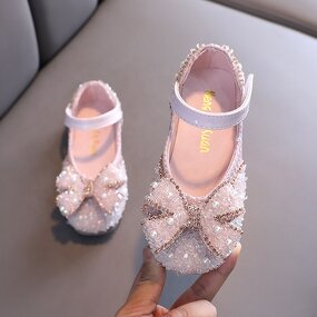 Wedding Shoes Manufacturer - OEM/ODM Round Toe 14cm Crystal Rhinestone Tassel Shoes