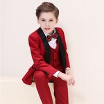 Children's 5-Piece Suit Manufacturer - OEM Custom Wedding Blazer Costume