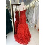 Evening Dress Manufacturer - OEM/ODM Sparkly Beading High Slit Mermaid Dress
