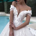 Modest Wedding Dress Manufacturer - OEM/ODM Luxury Tassel Floral Wedding Gown