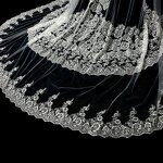 Bridal Veil Manufacturer - OEM/ODM Car Bone Lace Super Bright Long Tail Veil