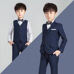 Kids Suit Jacket Manufacturer - OEM/ODM Single Breasted Wedding Blazer