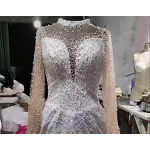 Plus Size Mermaid Wedding Dress Manufacturer - OEM Sexy Lace Halter Gown