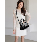 Tote Bag Manufacturer - OEM Custom Printed Logo PE Shoulder Handbags for Women